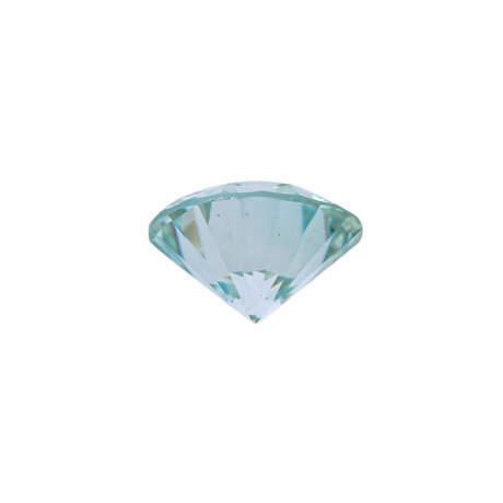 Loser grünlich-hellblauer Moissanit 8,98 ct, - фото 2