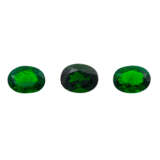 Konvolut 11 Chrom Diopside von ca. 21,5 ct - фото 3