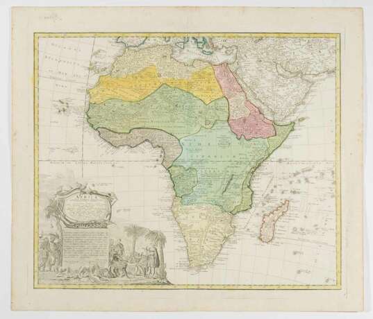 AFRICA Secundum legitimas Projectionis...IOH. MATTHIAE HASIO. - photo 2