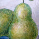 Painting “Three pears”, Paper, Watercolor, Realist, Still life, 2021 - photo 3