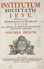 Institutum Societatis Jesu,