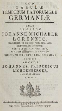 Lichtenberger, Johann Friedrich - photo 1