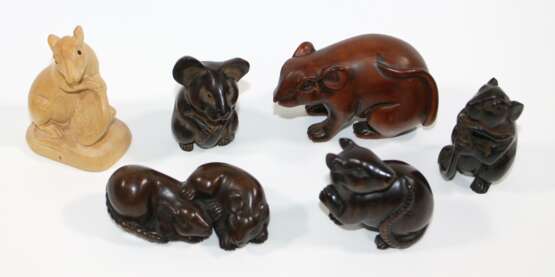 Ratten, Netsuke - photo 1