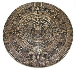 Azteken-Kalender Bronze.