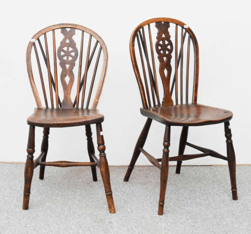 Ein Paar Windsor Stühle - photo 1