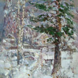 Зима в деревне Realismus Landschaftsmalerei 2013 - Foto 1