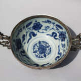Asian Porcelain Bowl - фото 3