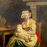 Jean-Baptiste Greuze (1725-1805)- attributed - Foto 1
