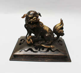 Chinese Bronze Fo Lion