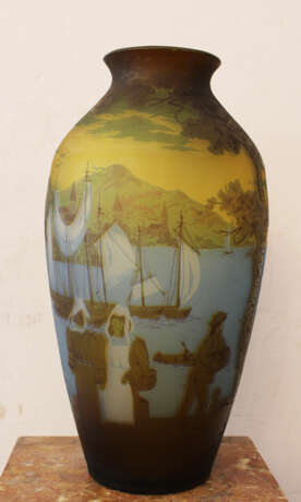 French Glass Vase - Foto 1