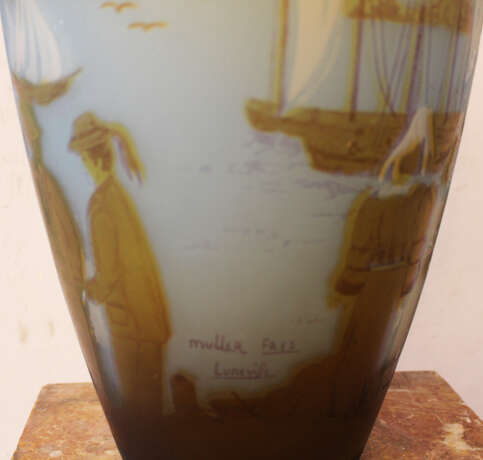 French Glass Vase - photo 3
