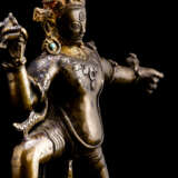 Bronze des Vajrapani auf einem Lotos - фото 3