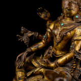 Feine feuervergoldete Bronze der Vasudhara - фото 2