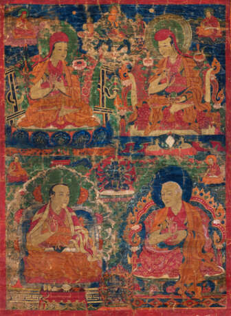 Vier Gelehrte aus der Tradition der Sakya-pa - Foto 1