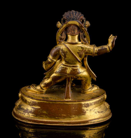 Feuervergoldete Bronze des Hayagriva - photo 3