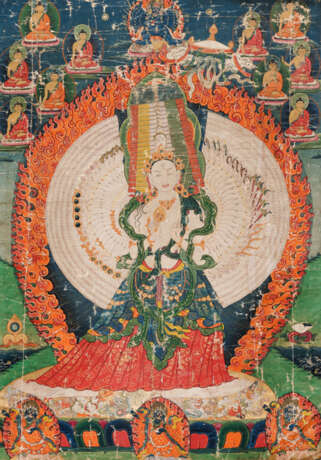 Ushnisha-Sitatapatra - "Die Göttin mit dem weißen Schirm" - photo 2