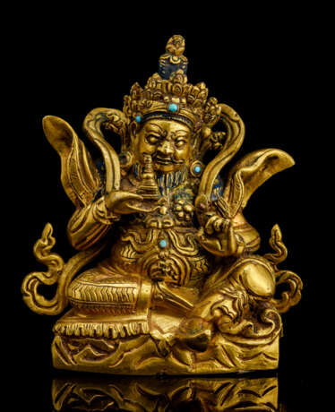 Feuervergoldete Bronze des Virupaksha - photo 1