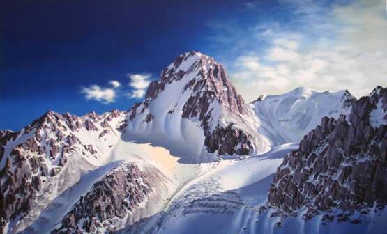 “The Bogdanovich Glacier” Realist Landscape painting 2005 - photo 1