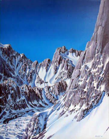 Ледник Дмитриева Realismus Landschaftsmalerei 1995 - Foto 1