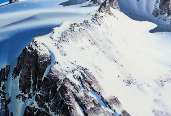 “The needle of the Tuyuk su” Realist Landscape painting 2005 - photo 2