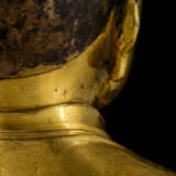 Große und feine Bronze eines feuervergoldeten Lama - photo 8