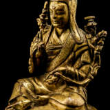 Feuervergoldete Bronze eines SASKYAPA LAMA - photo 2