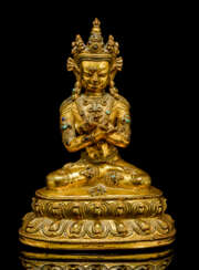 Feuervergoldete Bronze des Vajradhara