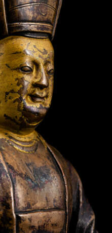 Feine Bronze eines Drugpa Kagyu Lama - фото 2