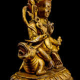 Feuervergoldete Bronze einer lokalen Gottheit - фото 2