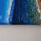 Летний день на Ольхоне Байкал. Leinwand auf dem Hilfsrahmen Öl auf Leinwand Impressionismus Marinemalerei Russland 2020 - Foto 4