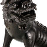 Grosse Bronze eines Löwen als Weihrauchbrenner - Foto 2