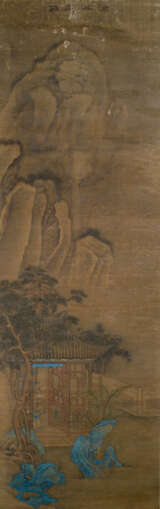 Malerei im Stil von Wang Fu (1362-1416) und zwei anonyme Malereien - Foto 1