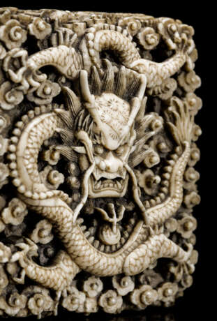 'Taishang huangdi zhi bao'-Siegel aus Elfenbein mit Drachendekor - Foto 3
