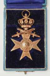 Bayern: Militär-Verdienstkreuz, 3. Klasse mit Krone, im Etui.