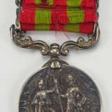 Großbritannien: Indien Medaille 1895-1902, mit den Gefechtsspangen TIRAH 1897-98 und PUNJAB FRONTIER 1897-98. - photo 2