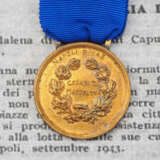Italien: Tapferkeitsmedaille, in Bronze - 1943 für eine Partisanin. - photo 1