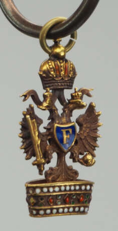 Österreich: Orden der Eisernen Krone, Miniatur. - фото 1