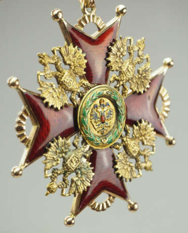 Russland: Kaiserlicher und Königlicher Orden vom heiligen Stanislaus, 2. Modell, 2. Typ (ca. 1841-1917), 1. Klasse Kleinod für Nicht-Christen. - photo 3