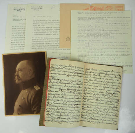 Hessen: Tagebuch des Generalmajor - Stab. 61. Infanterie-Brigade. - Foto 1