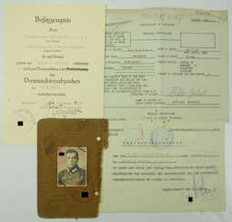 Dokumentennachlass eines Obergefreiten der 1./ Panzer-Aufklärungs-Abteilung "Feldherrnhalle".