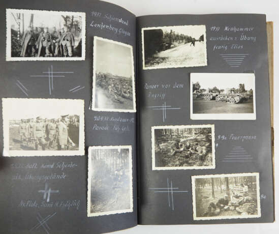 Wehrmacht: Fotoalbum eines Angehörigen des Infanterie-Regiment 54 - 1936 bis 1945. - фото 2