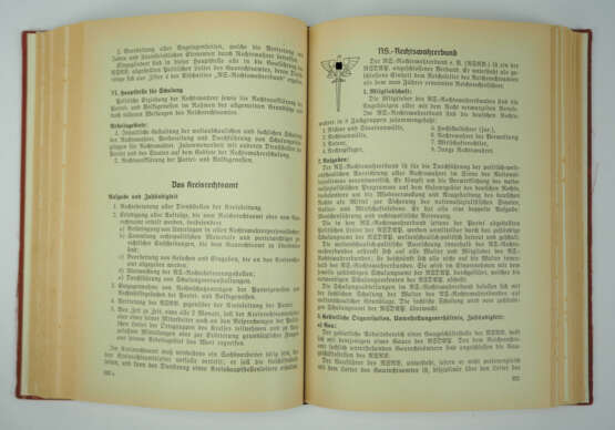 Organisationsbuch der NSDAP - 5. Auflage. - Foto 4