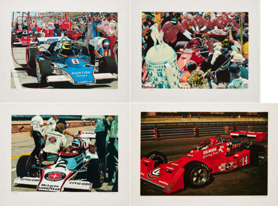 Mixed Lot of 4 Prints (From: Cartwheel Racing) - photo 1