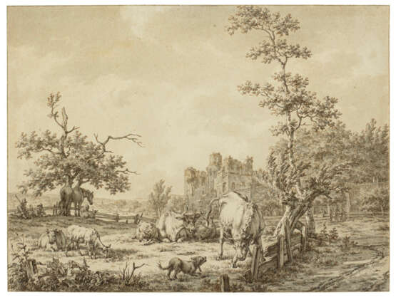 JACOB CATS (Altona 1741-1799 Amsterdam) - Foto 1