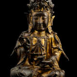 Lackvergoldete Bronze des Guanyin - Foto 1