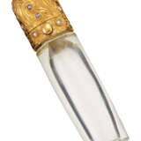 NO RESERVE | TIFFANY & CO. ANTIQUE DIAMOND AND GOLD SCENT BOTTLE - photo 1