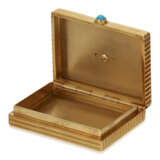 NO RESERVE | BULGARI GOLD AND DIAMOND POWDER COMPACT AND CARTIER GOLD AND CHRYSOCOLLA PILL BOX - Foto 5