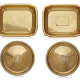NO RESERVE | FOUR CARTIER GOLD AND ENAMEL RECEIVING TRAYS - Foto 2