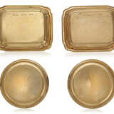 NO RESERVE | FOUR CARTIER GOLD AND ENAMEL RECEIVING TRAYS - photo 3