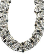 Mish. NO RESERVE | MISH CULTURED PEARL AND DIAMOND NECKLACE